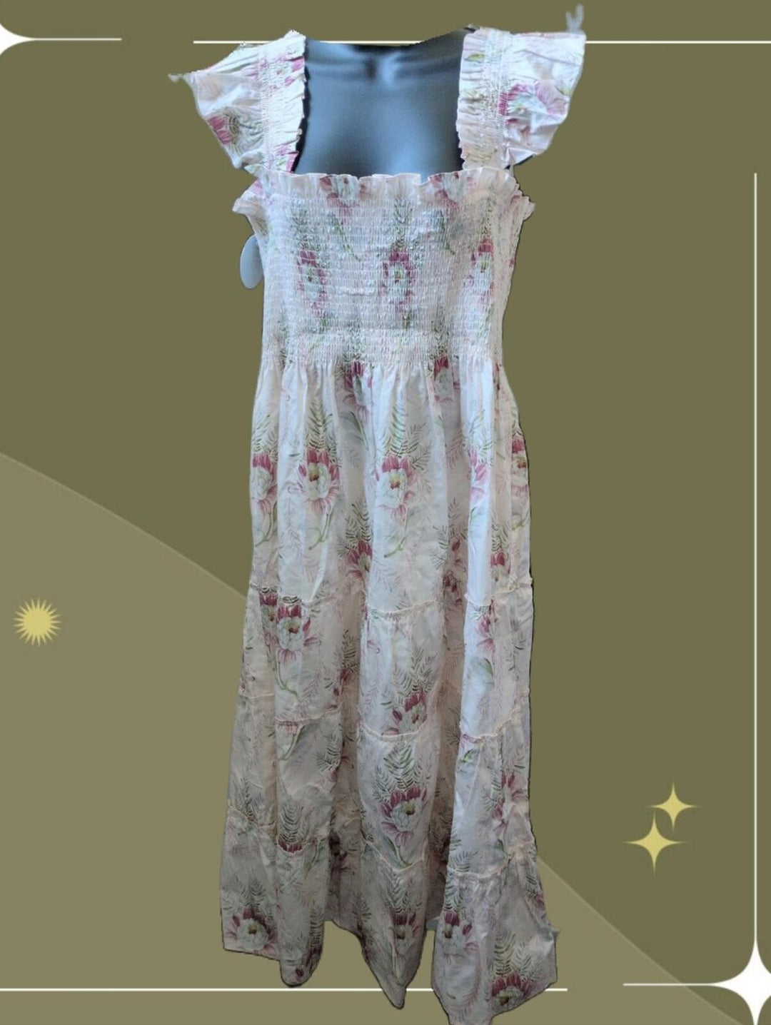 Hill House Home Ellie Nap Dress In Paradise Floral Size XXL