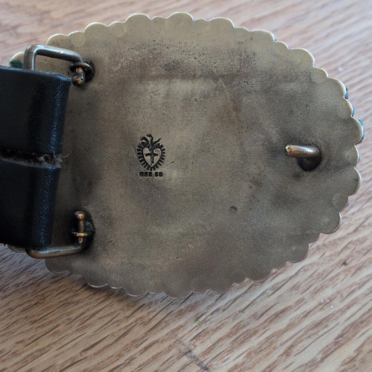 Frida Kahlo Saints And Angels Leather Belt Size 34 (Small)