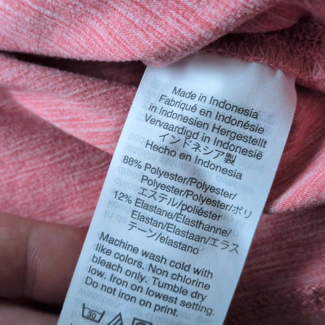 JCrew Crewcuts Performance Tee In Pink Size 2