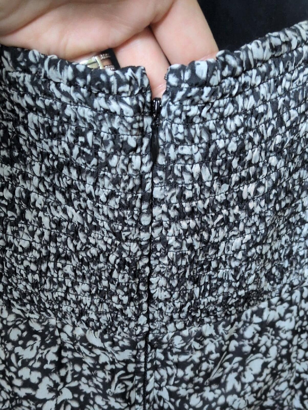 Abercrombie And Fitch Emerson Chiffon Long Sleeve Midi - Smal