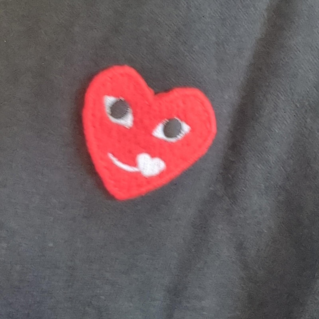 Comme des Garcons play love is free hoodie - Medium