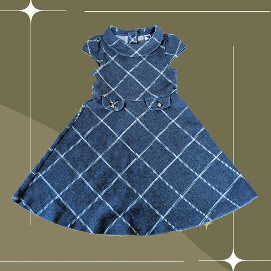 Janie And Jack Plaid Patterned Perfect Dress