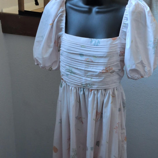 Abercrombie Seashell Print Emerson Dress  - Small