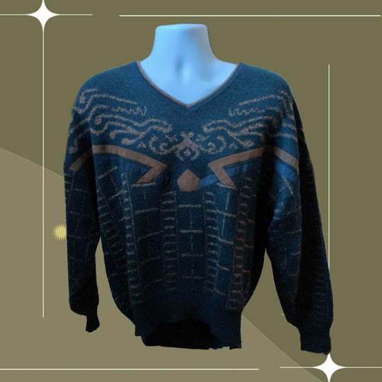Vintage V-neck St Croix Sweater - Large