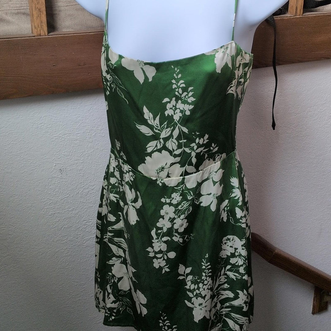 Reformation Kosta Silk Dress