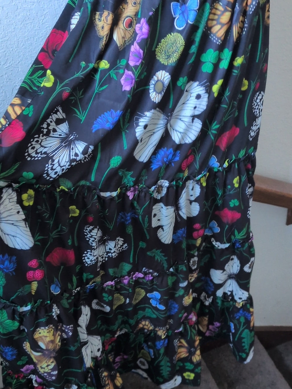 Dressed In Lala Fairy Folklore Butterfly Dress - S