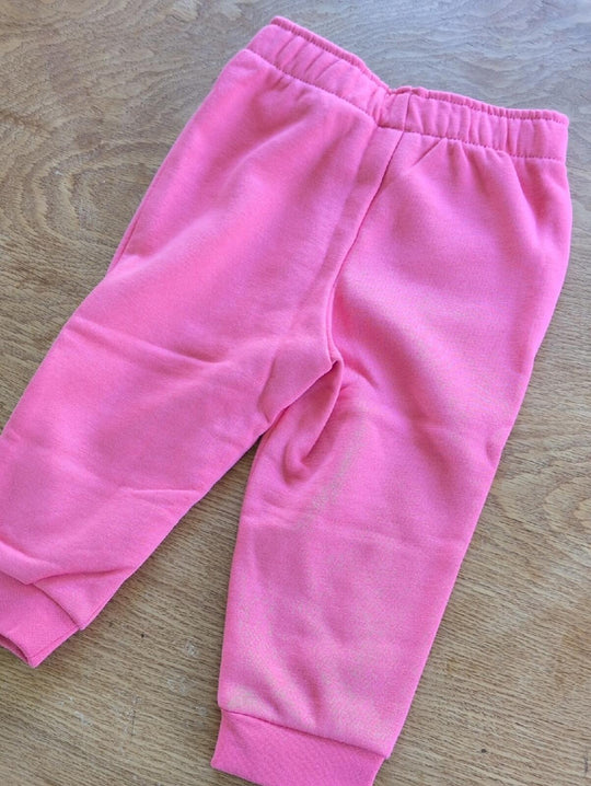 Girls Pink Puma Sweatpants Size. 6-12 Mo