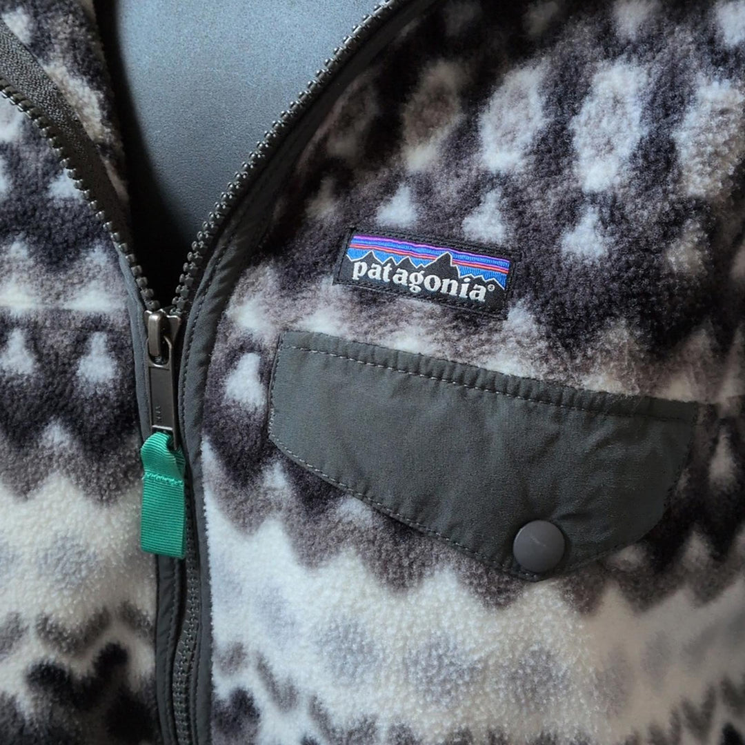 Patagonia Lightweight Snap T Synchilla Zip Up Jacket - Medium