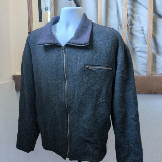 Vintage Bill Robinson Wool Blend Bomber Jacket - Medium