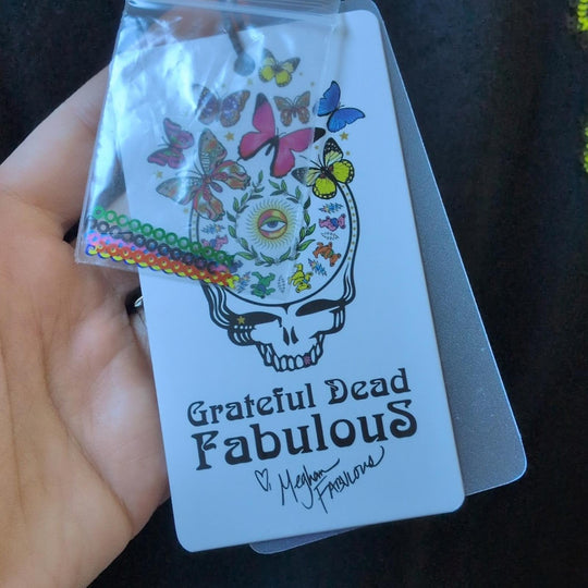 Megan Fabulous Grateful Dead Dancing Bears Sweater - Large