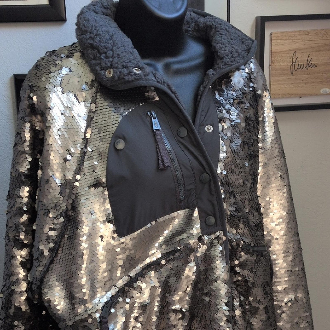 Limited Edition Fp Movement Hit The Slopes Sequin Jacket