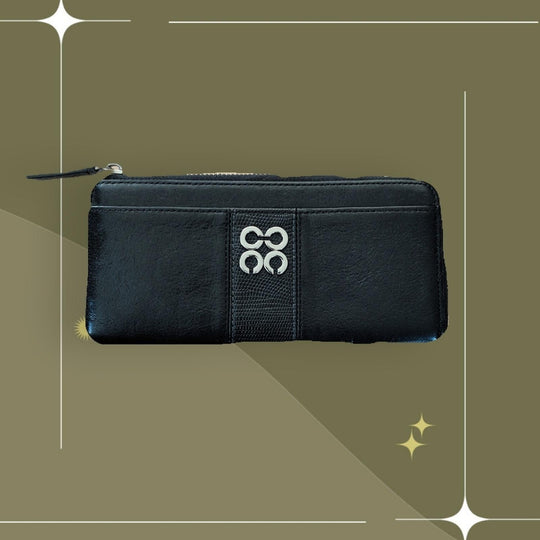 Y2k Coach Zip Around Julia Wallet