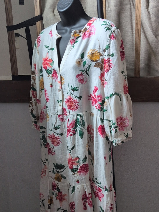 Floral midi dress by Figueroa & Flower - XL