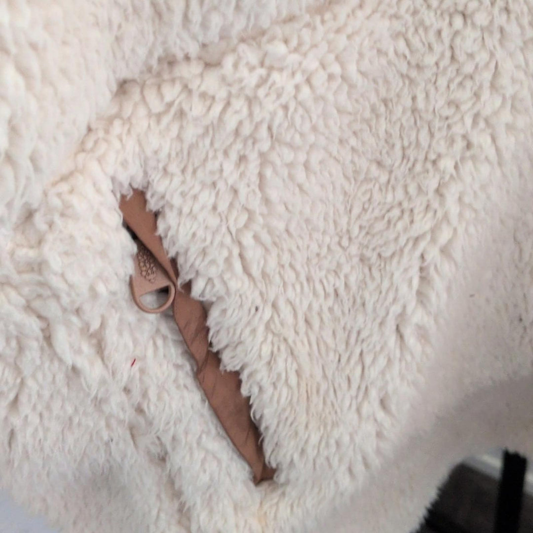 Fp Movement Fall To Rise Quarter Snap Sherpa Oversized Pullover - XS/S