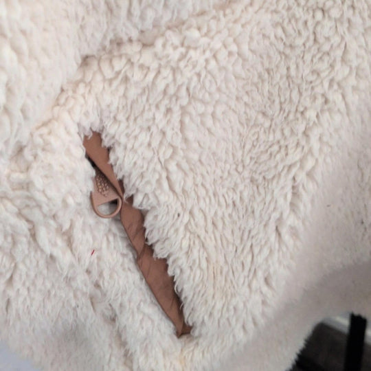 Fp Movement Fall To Rise Quarter Snap Sherpa Oversized Pullover - XS/S