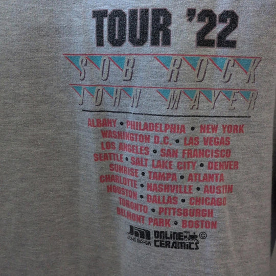 John Mayer x Online Ceramics Sob Rock Tour 2022 sweatshirt  - Medium