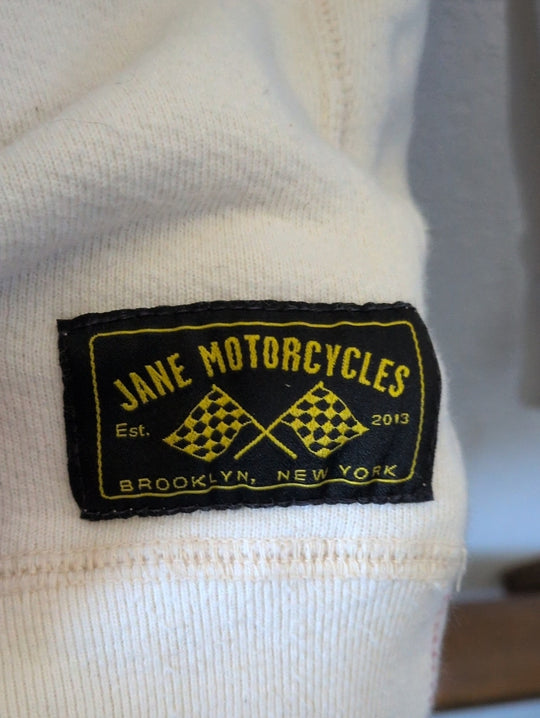 Off-white unisex Jane Motorcycles crewneck sweatshirt size m