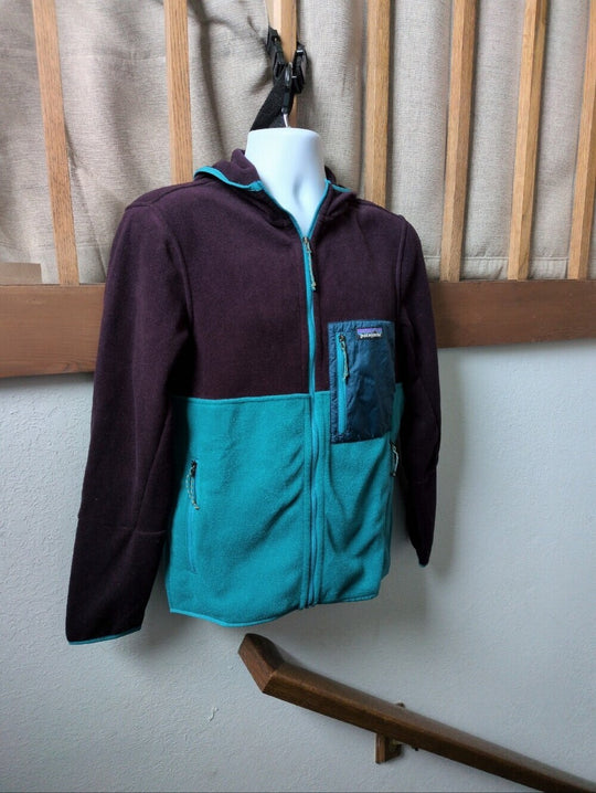 Mens Patagonia Microdini Zip Up Fleece Hoodie - S