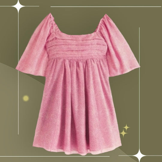 Abercrombie Emerson Angel Sleeve Mini Dress - XL