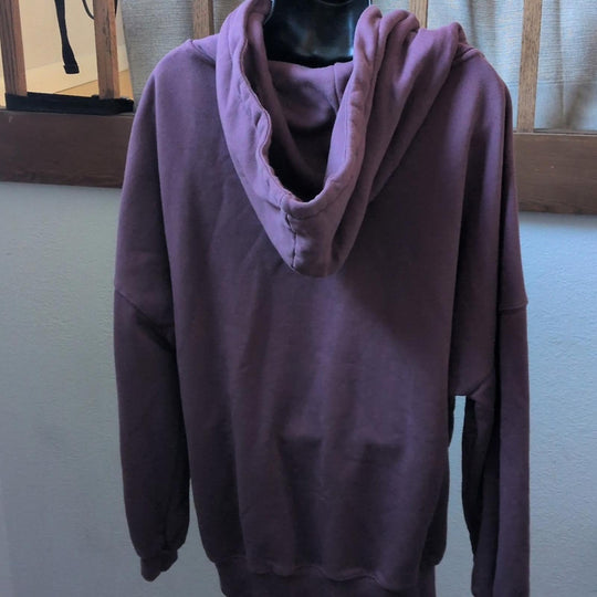 Popflex Long Cloud Hoodie In Plum - XS/XXS