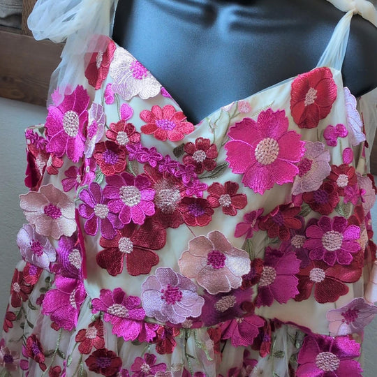Jessakae Tulle Blossom Dress - 3XL