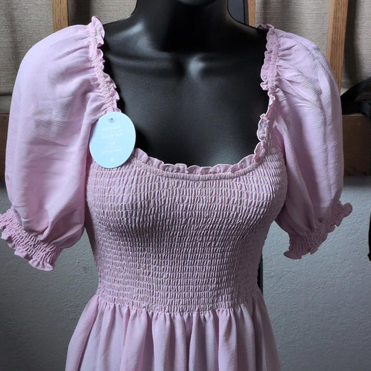 Hill House Home Light Pink Louisa Nap Dress - XXS