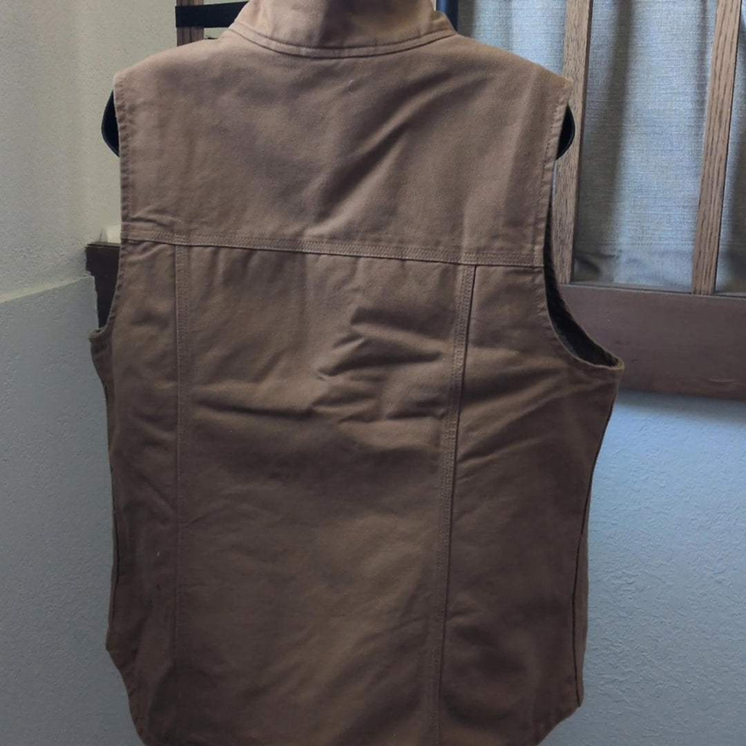 Carhartt Mock Duck Vest Sherpa Lined - Medium