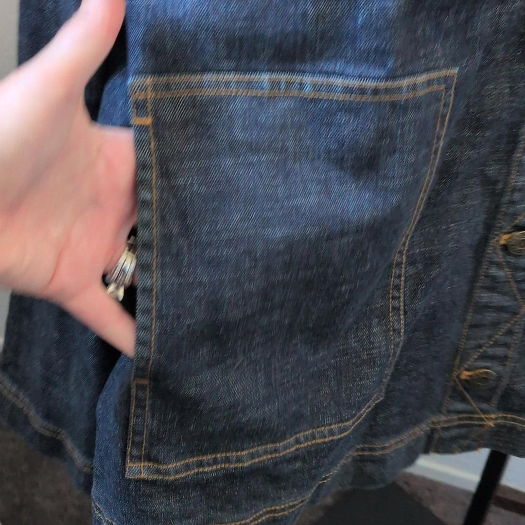 Women's Pendleton Embroidered Denim Chore Jacket - XL