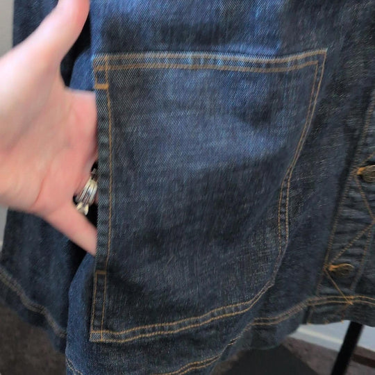 Women's Pendleton Embroidered Denim Chore Jacket - XL