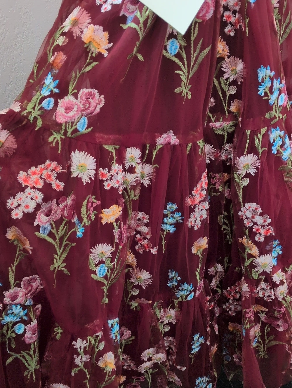 Jessakae Margaret Floral Tie Strap Dress - Small