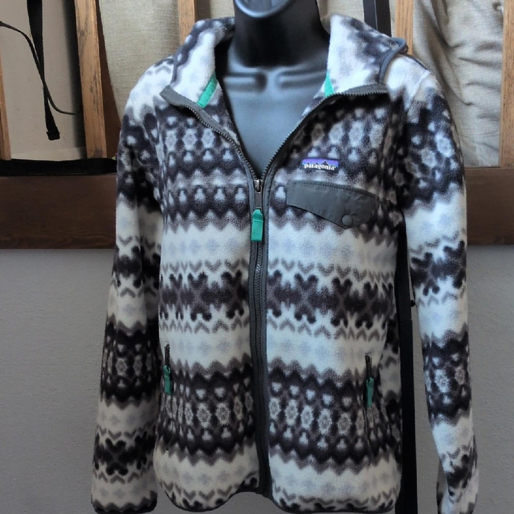 Patagonia Lightweight Snap T Synchilla Zip Up Jacket - Medium