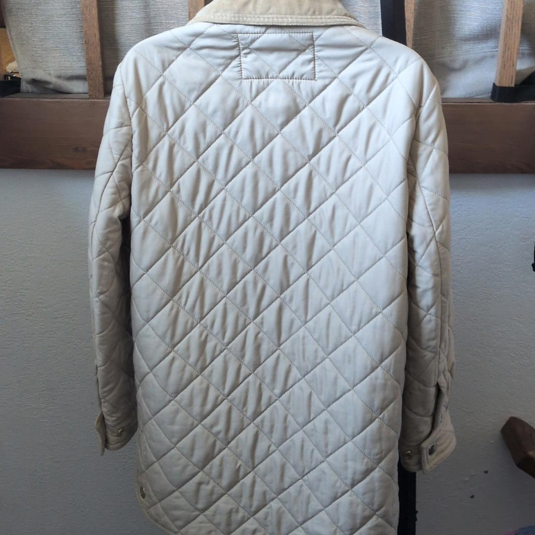 Coach Quilted Turn Lock Barn Coat