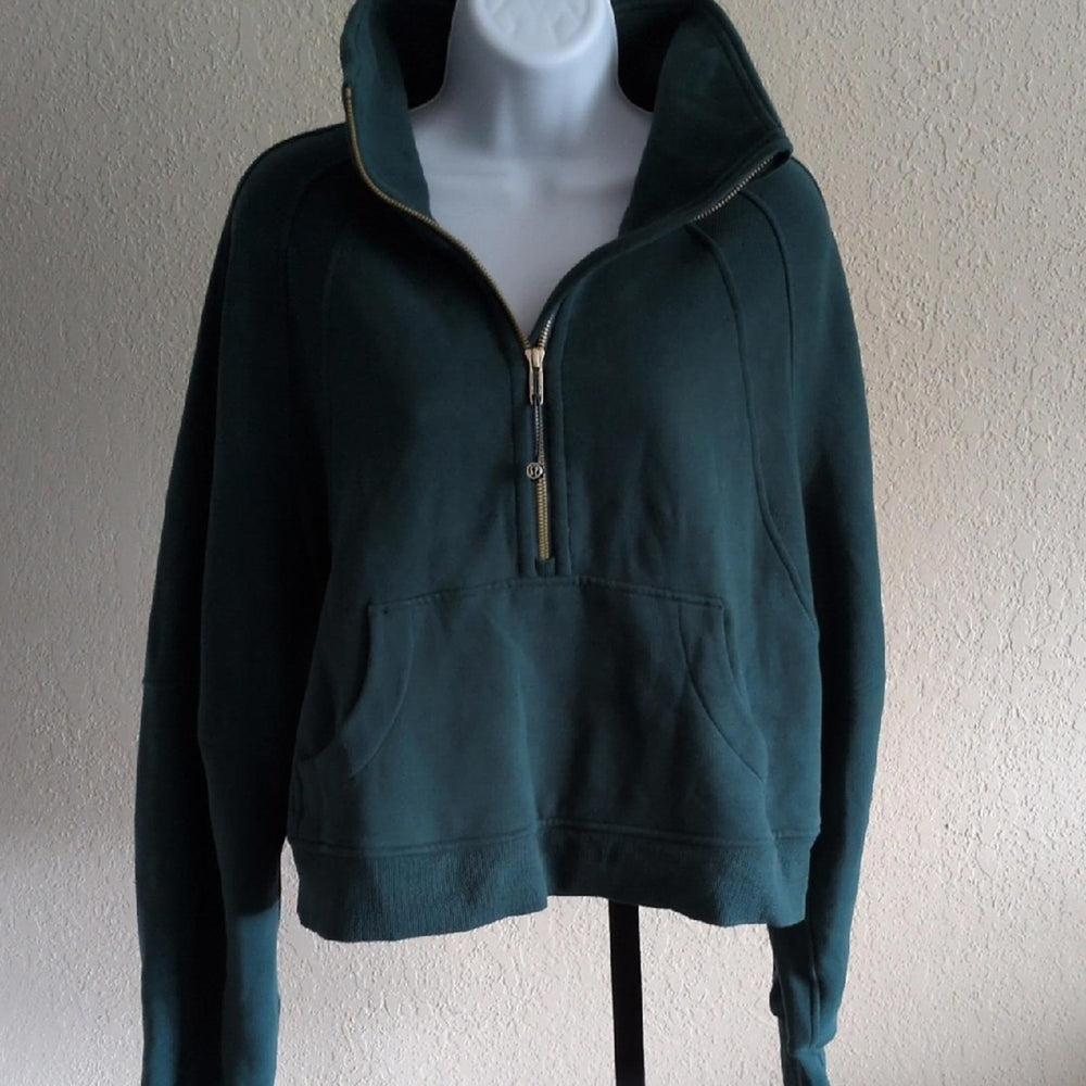 Lululemon Cropped Quarter Zip Sweater - M/L