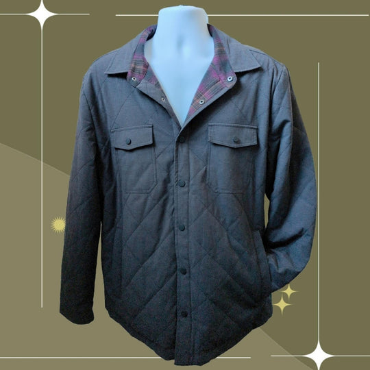 Flag and Anthem Chapin Flannel Lined Quilted Jacket - Large