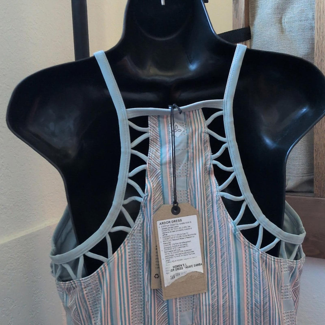 Women's Prana Ardor Dress In Color Agave Samba - Large