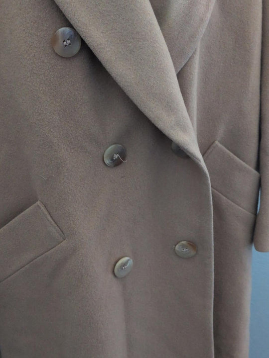Vintage Pendleton Wool Double Breasted Trench Coat - 12