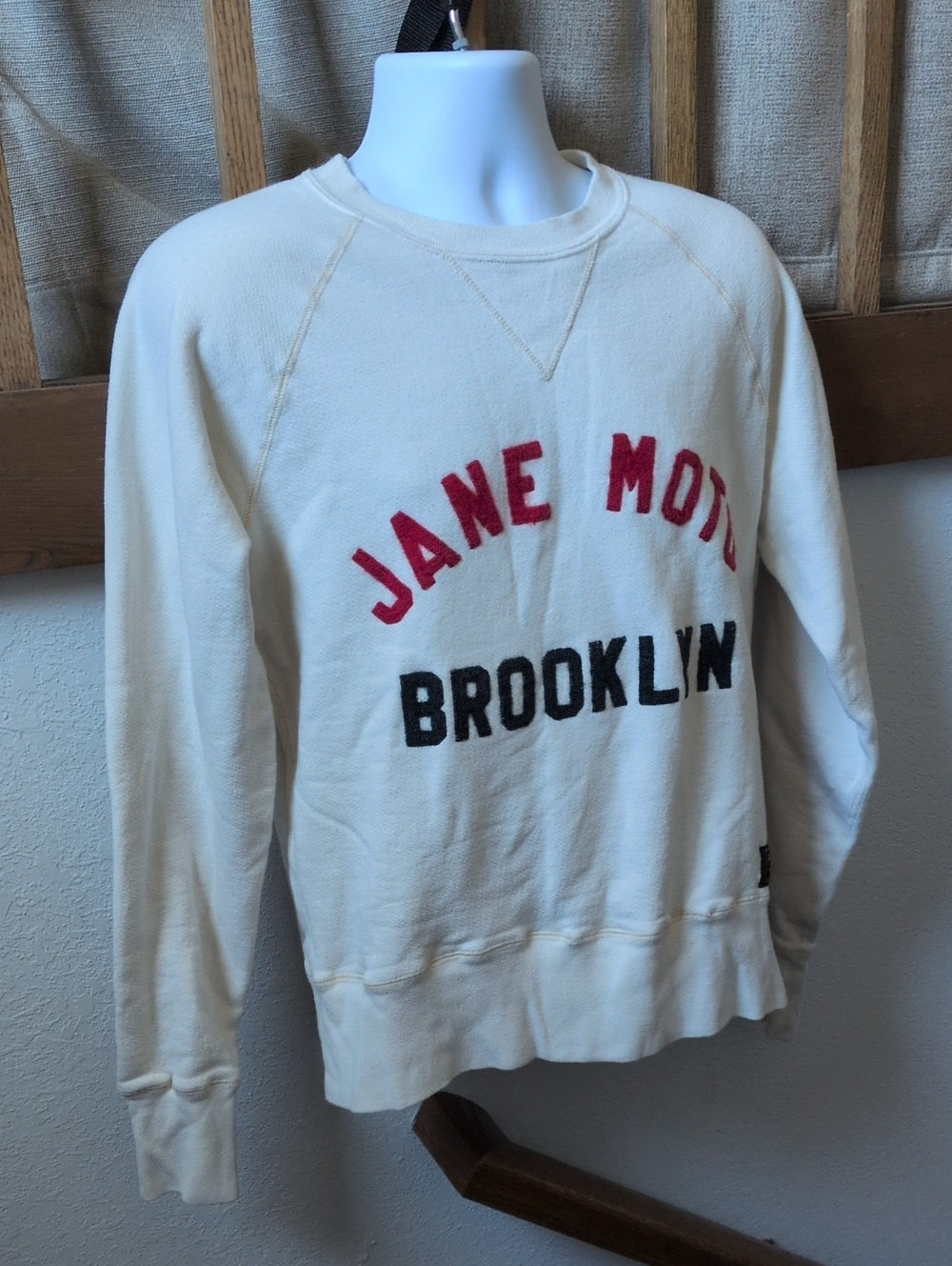 Off-white unisex Jane Motorcycles crewneck sweatshirt size m