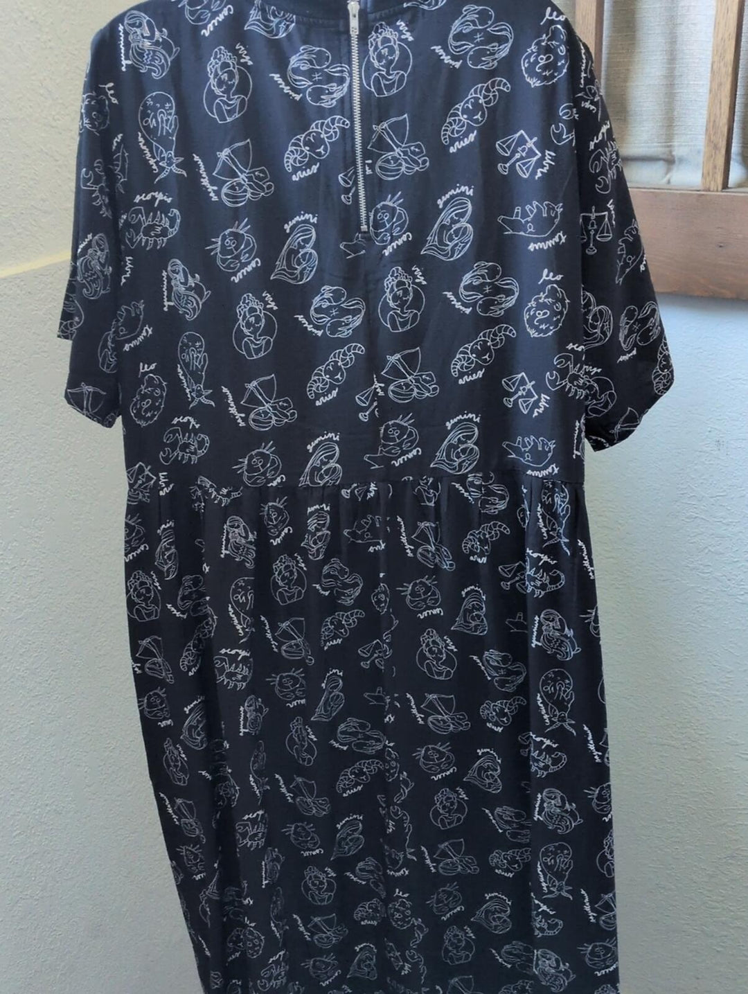 Dressed In Lala Never Too Much Print Oversized Maxi Dress - L