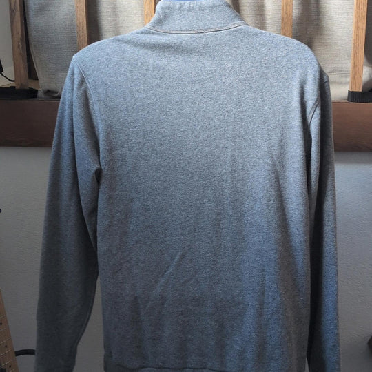Vuori Gray Coronado Half Zip Sweatshirt - Large