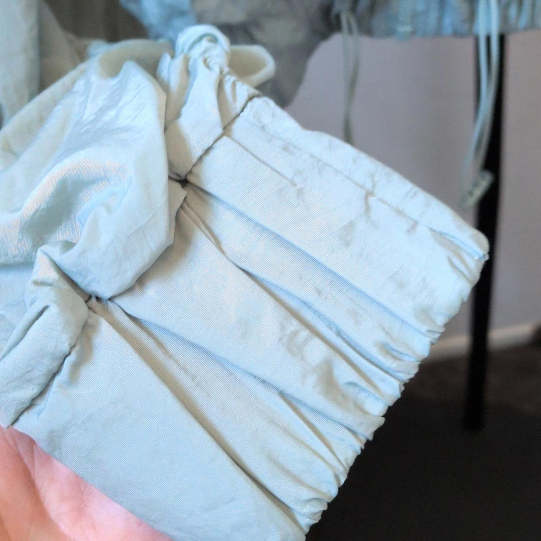 Popflex Windbreaker In Light Teal - L/XL