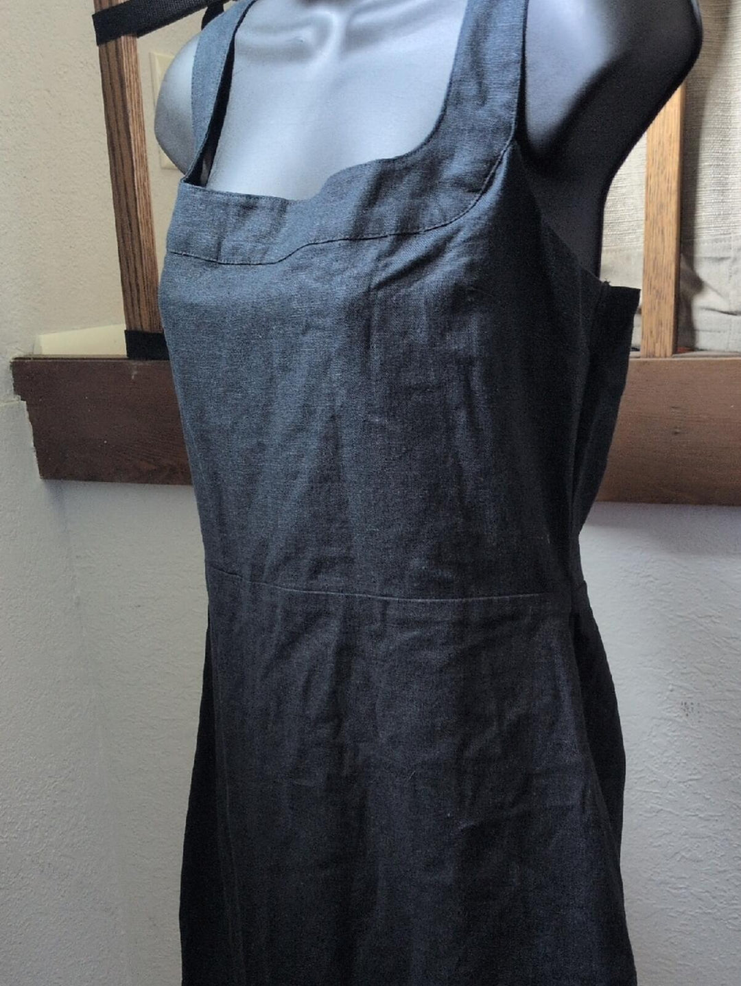 Abercrombie Linen Blend Wide Strap Mini dress - Medium