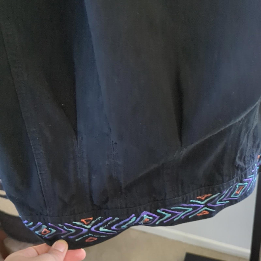 Rare! Vintage Sundance Longline Jean Jacket