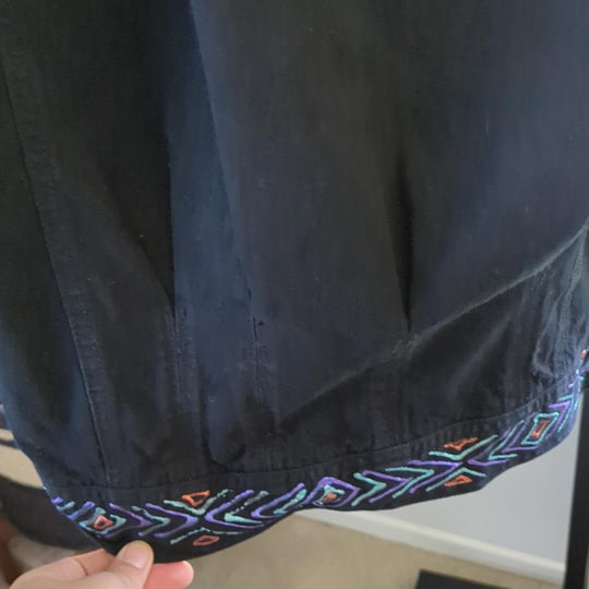 Rare! Vintage Sundance Longline Jean Jacket