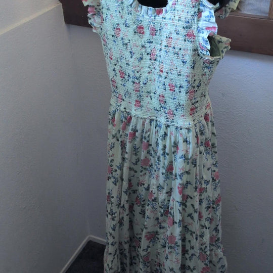 Jessakae Floral Chloe Cotton Dress - 1X