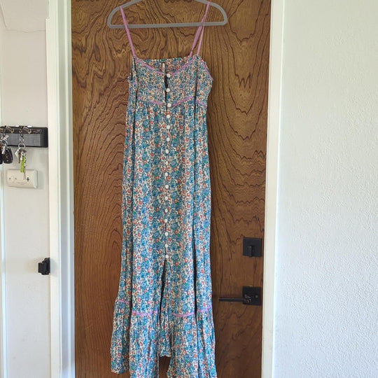 Free people molly jo midi dress blossom combo