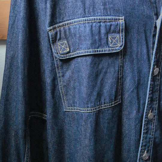 Sample Garment! Levi's Silvertab Men's Button Down Denim Shirt