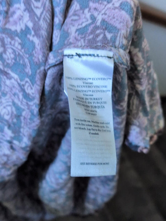 Faherty Isabella Floral Dress - Medium