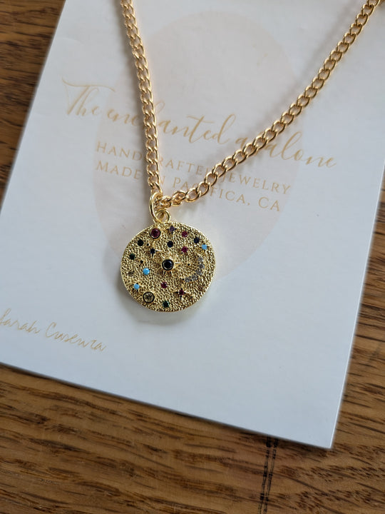 The Moonlight Pendant Necklace by The Enchanted Abalone