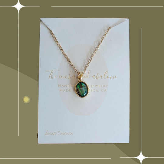 Abalone Pendant Necklace by The Enchanted Abalone